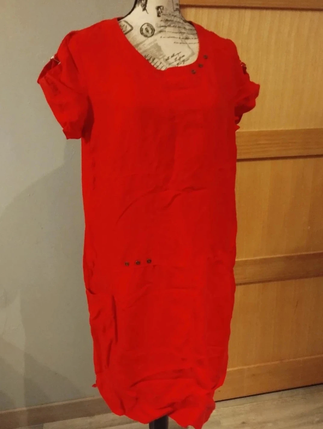 Vestido largo rosa/frambuesa, Jean-Gabriel, T42/44 – photo 6